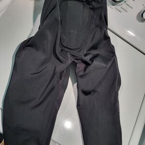 Youth medium black padded football pants